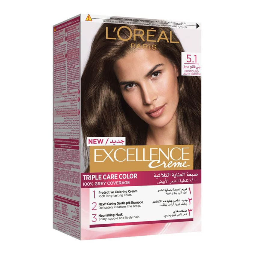 L'ORÉAL PARIS EXCELLENCE CREAM FR/EN/AR 5.1 CH CL