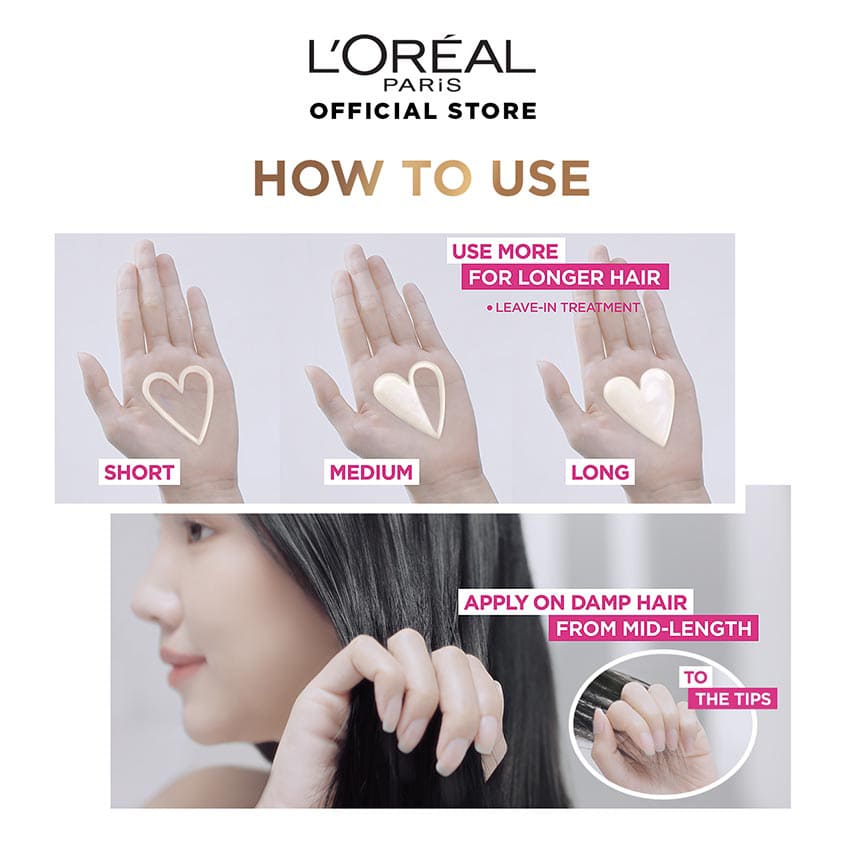 L'ORÉAL PARIS لوريال باريس إلفيف دريم لونغ كريم بدون قص الشعر، 200 مل – توصيل مجاني