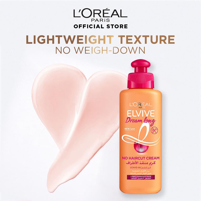 L'ORÉAL PARIS لوريال باريس إلفيف دريم لونغ كريم بدون قص الشعر، 200 مل – صورة 5