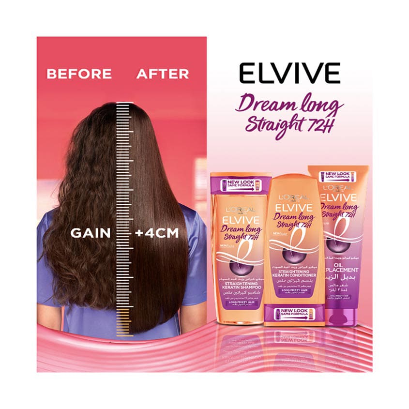 Elvive Dream Long Straight 72H Oil Replacement
