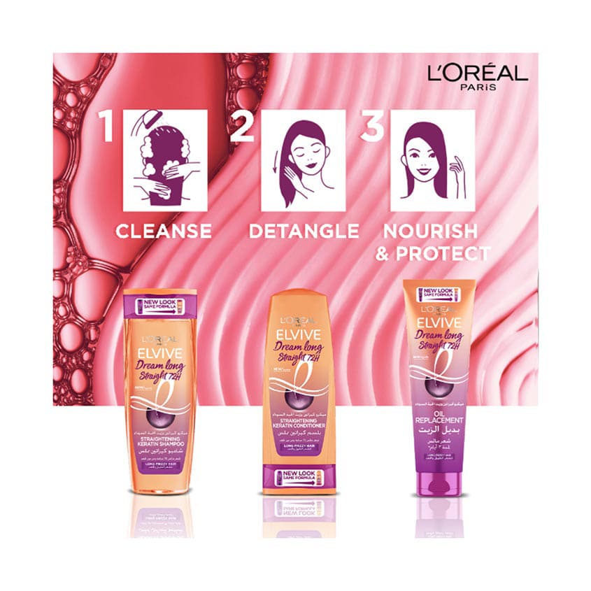 Elvive Dream Long Straight 72H Oil Replacement