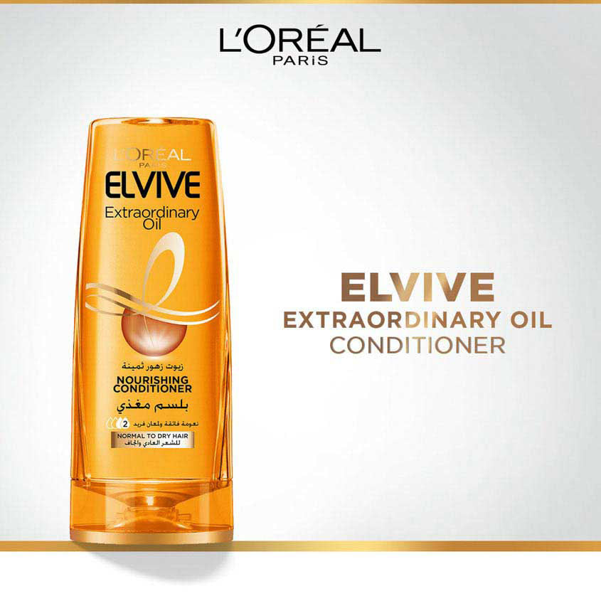 L'ORÉAL PARIS لوريال باريس إلفيف زيت استثنائي بلسم، 360 مل – صورة 6