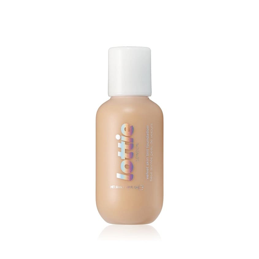 LOTTIE LONDON VELVET SKIN TINT FOUNDATION MEDIUM N025 50ML