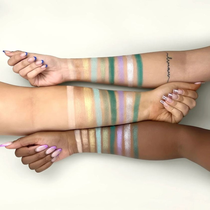 LOTTIE LONDON LOTTIE EYESHADOW PALETTE EMERALD EUPHORIA 14,4G – free delivery