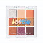 LOTTIE LONDON LOTTIE 9 PIECE EYESHADOW PALETTE FIRED UP 7,2G