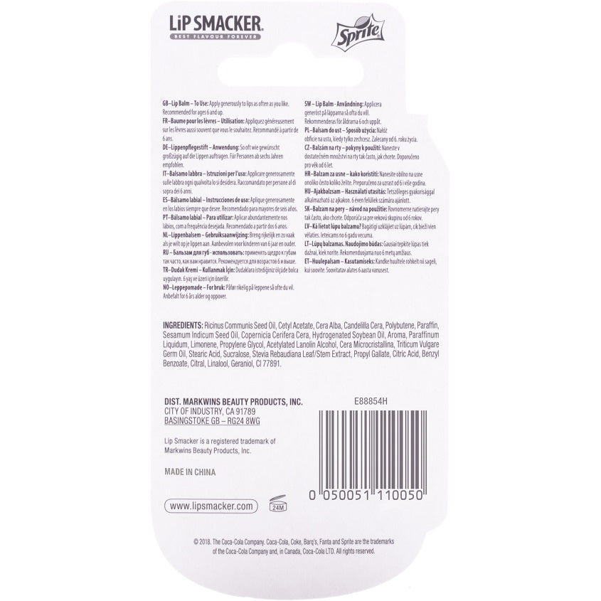 LIP SMACKER ليب سماكر سبرايت ليب بالم، ٤ جرام – متجر إلكتروني