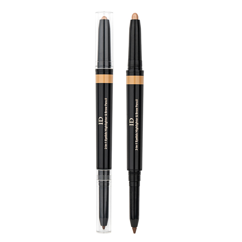 LETOILE ID 2-in-1 Eyelids Highlighter and Brow Pencil, chatain 302, 0,65/0,25g – buy online