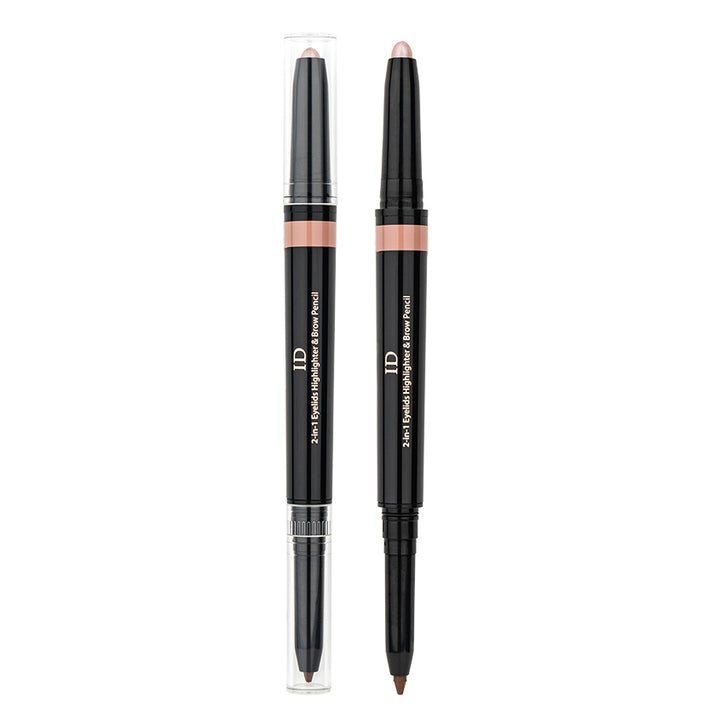 2-in-1 Eyebrow Pencil and Eyelid Highlighter ID