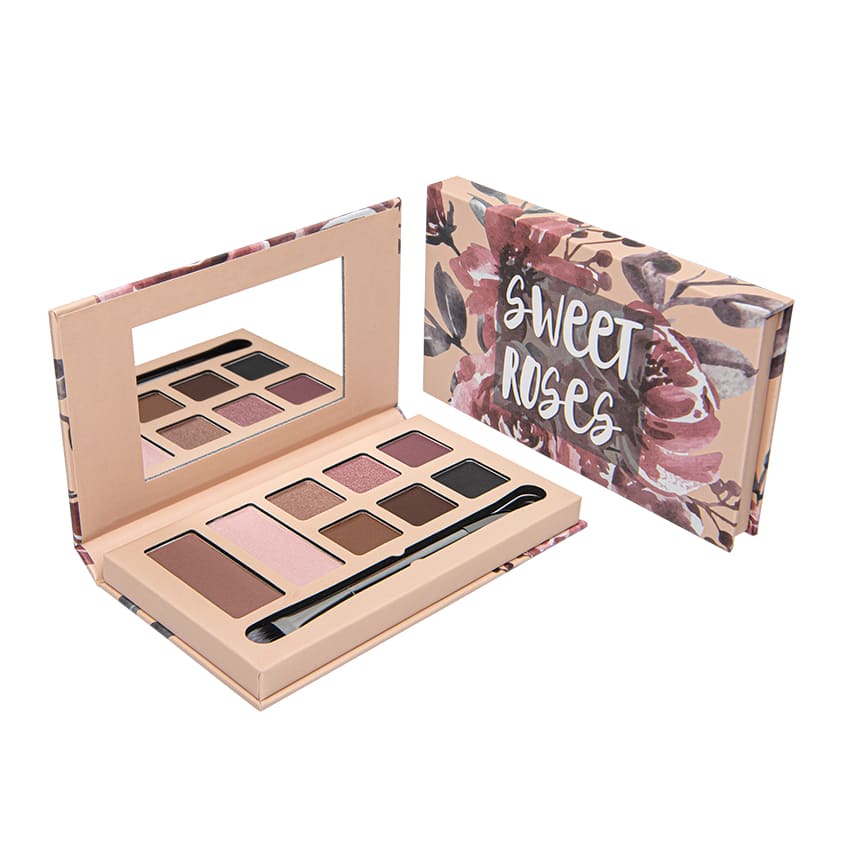 LETOILE SWEET ROSES EYESHADOWS PALETTE, 8 colors, 43,2 g – buy online