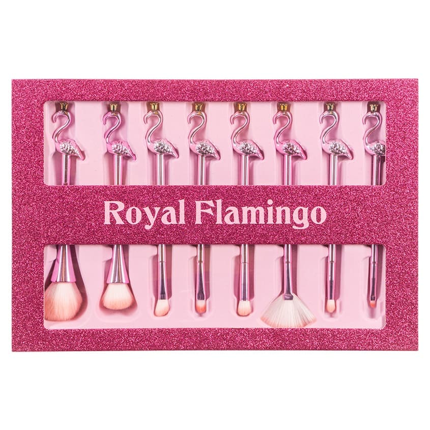 LETOILE ROYAL FLAMINGO Makeup Brushes Set, 8 pcs. – buy online
