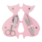 LETOILE PRETTY CAT MANICURE SET (metal scissors, nail file, nippers, tweezers)