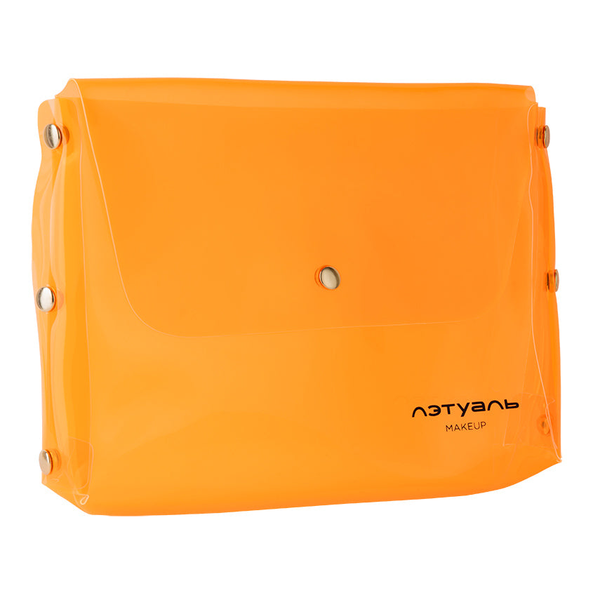 LETOILE Cosmetic Bag Neon orange 21*15*4 cm PVC