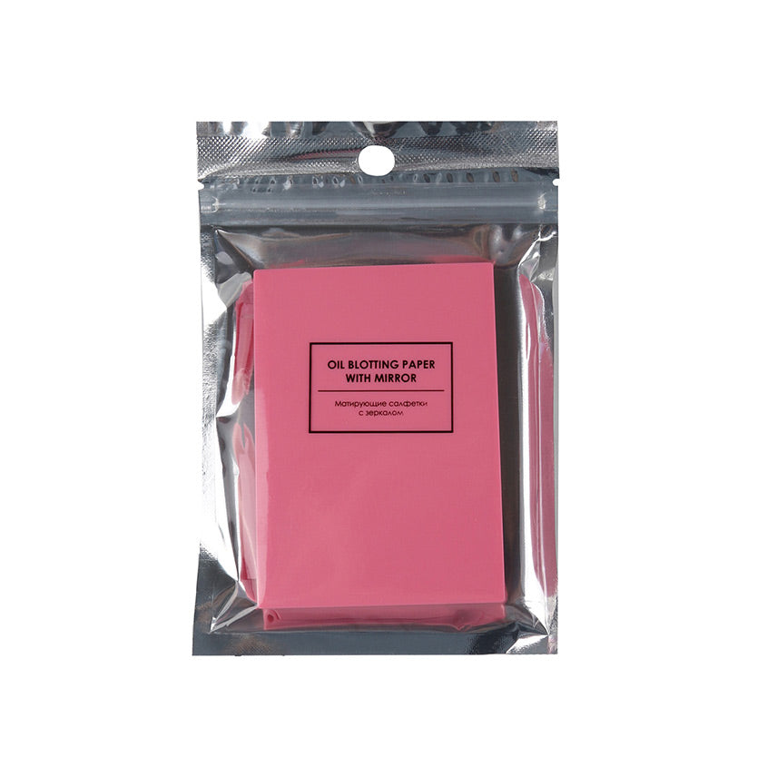 TAKE AND GO Oil blotting paper Pink, 50 pcs.