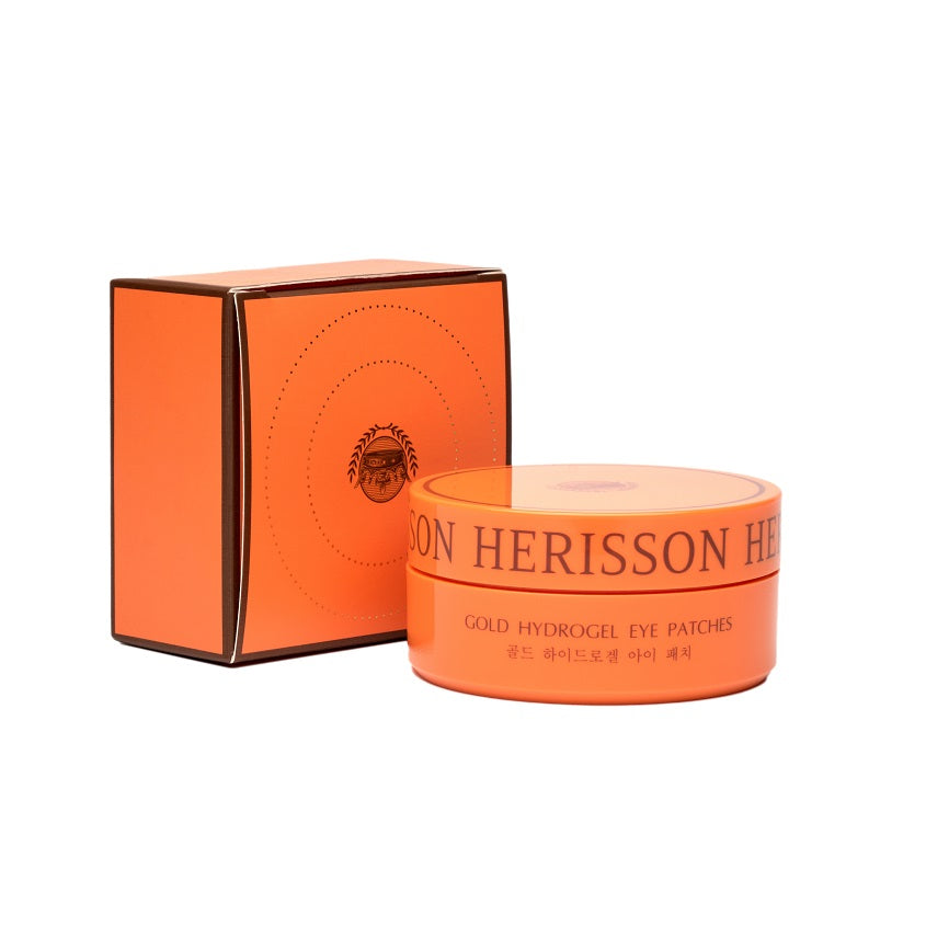 HERISSON GOLD HYDROGEL EYEPATCHES, BIG PACK 60 PCS.