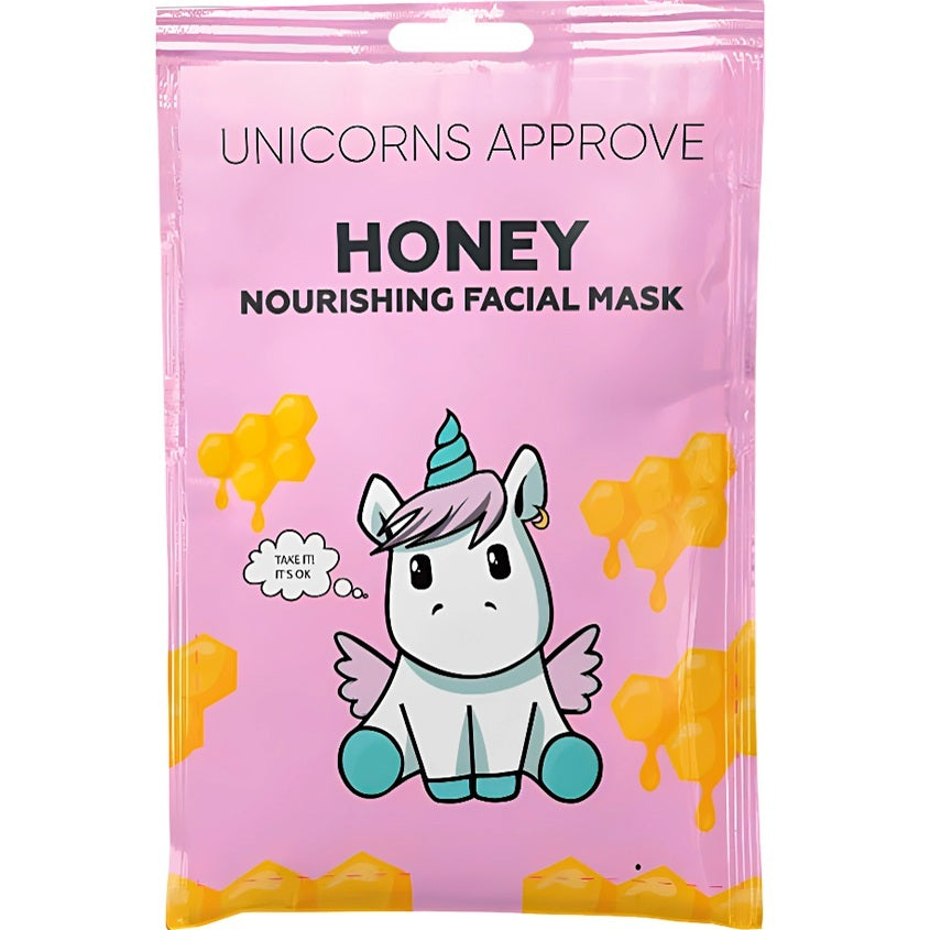 UNICORNS APPROVE قناع ورقي للوجه بخلاصة العسل المغذي