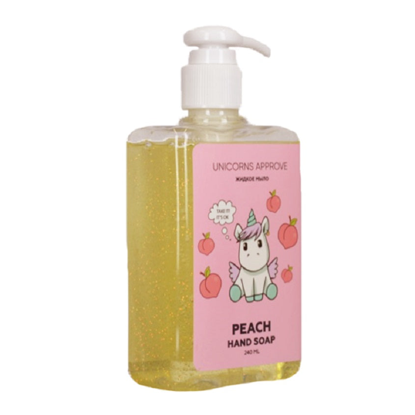 Hand soap Peach UNICORNS APPROVE 240 ml – online store