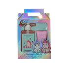 UNICORNS APPROVE Gift set (shower gel strawberry 150 ml, body lotion coconut 50ml) – online store