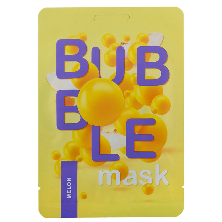 BUBBLE face mask with melon extract Cleansing and protection, 23ml
