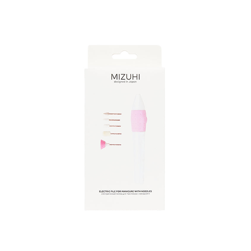 MIZUHI Electric file for manicure with nozzles