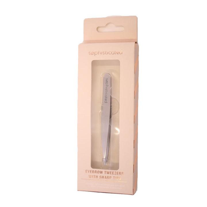 SOPHISTICATED Eyebrow Tweezers with Pointed Tips