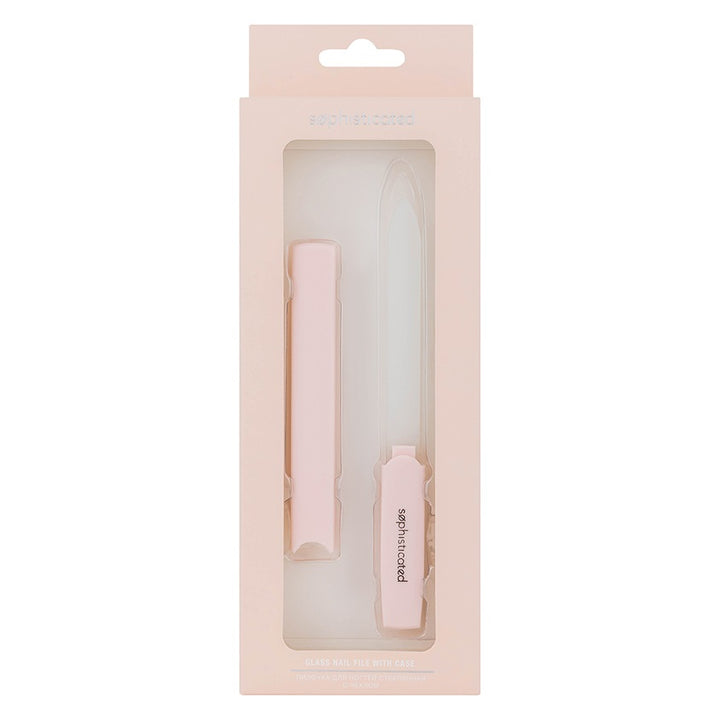 Nail buffers and polishers GLASS NAIL FILE WITH CASE LETOILE, 1pc