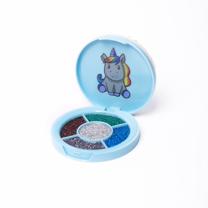 Glitter palette BLUE DOUGHNUT, 4.25g