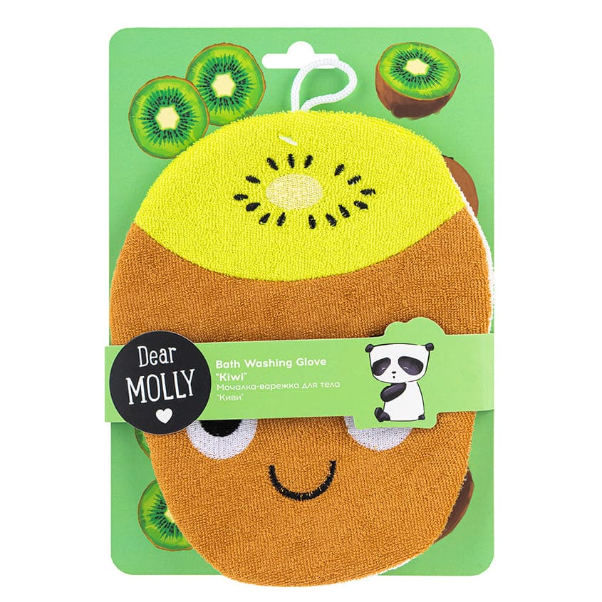 LETOILE Dear Molly Bath Washing Glove Kiwi