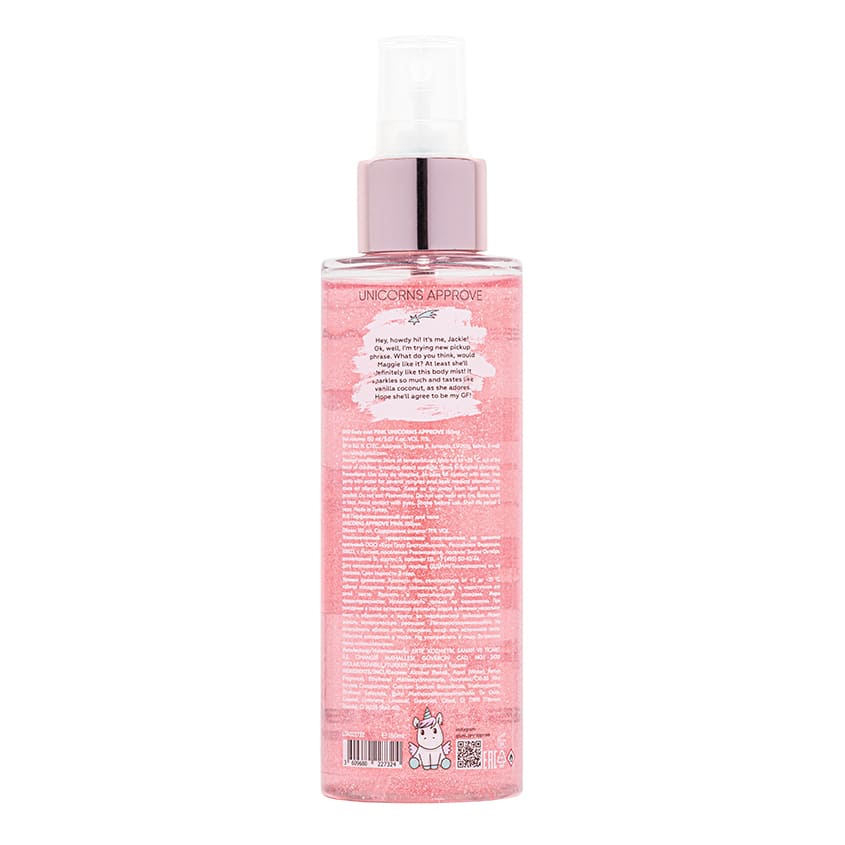 Body mist PINK UNICORNS APPROVE 150ml – online store