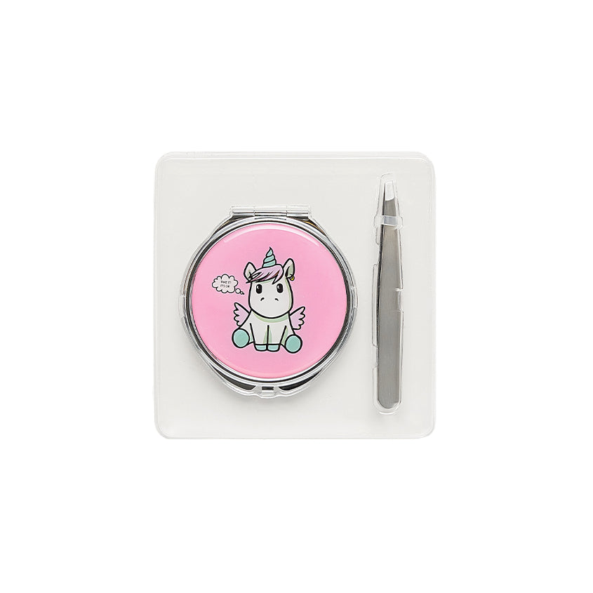 GIFT SET (mirror + eyebrow tweezers)