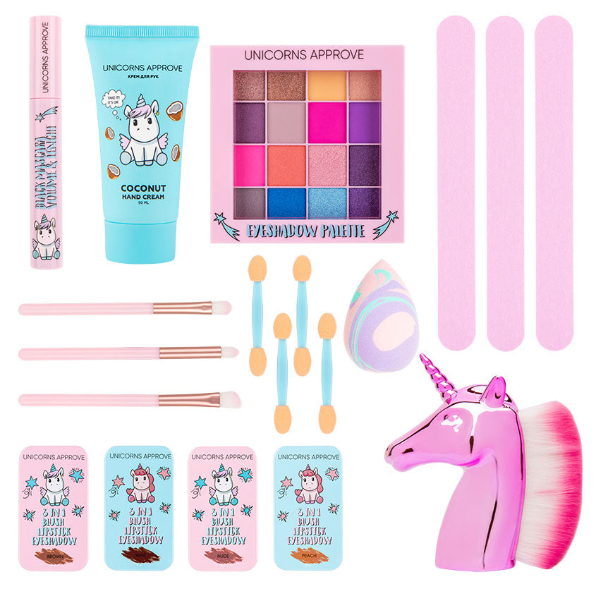 UNICORNS APPROVE الطريق إلى مجموعة مكياج الحكاية الخيالية في حقيبة سفر – شراء أونلاين