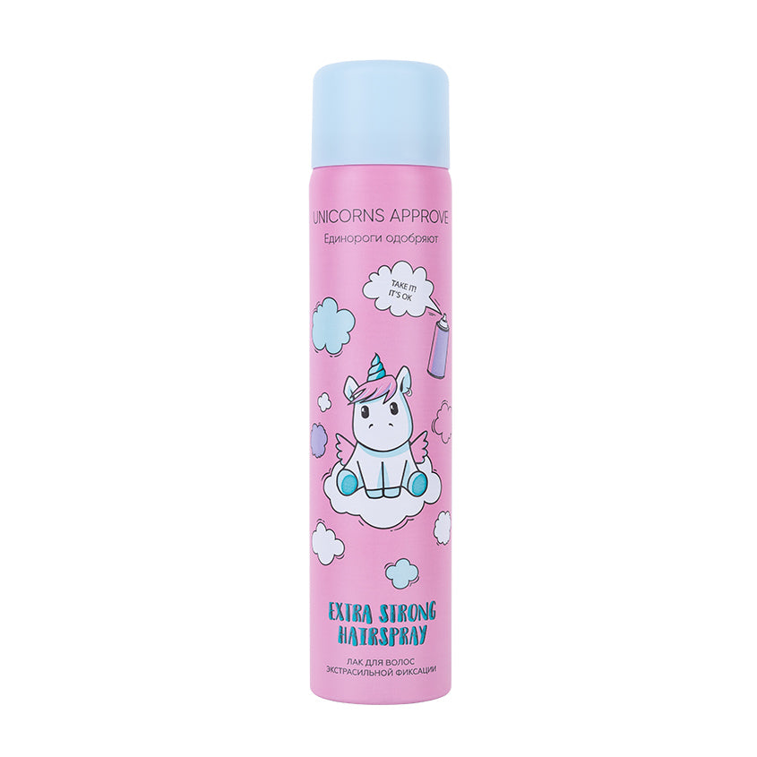 Extra strong hairspray Unicorns Approve, 75 ml – buy online