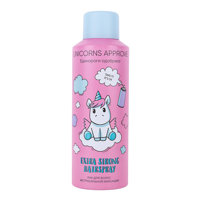 Extra strong hairspray Unicorns Approve, 75 ml