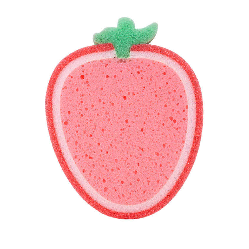 UNICORNS APPROVE BATH SPONGE STRAWBERRY