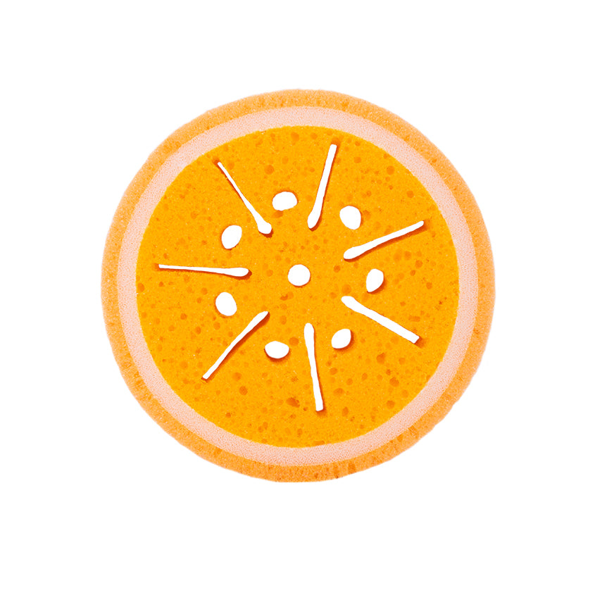 UNICORNS APPROVE BATH SPONGE ORANGE