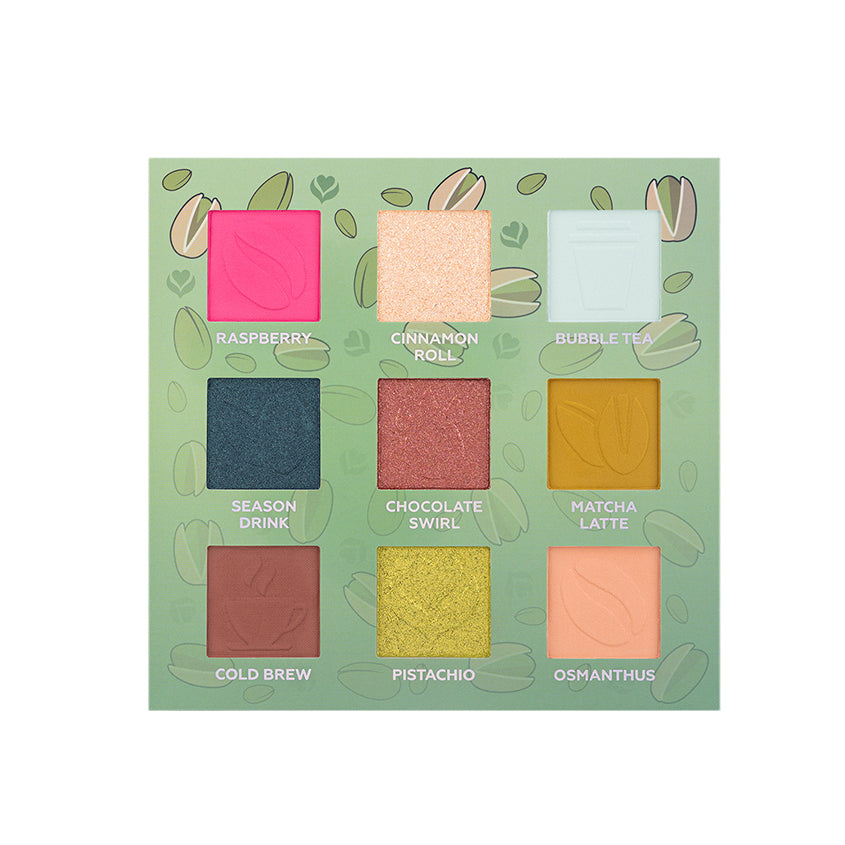 UNICORNS APPROVE Eyeshadow palette PISTACHIO LATTE, 12,6 g – free delivery