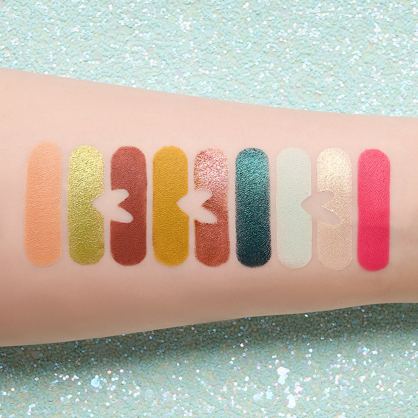 UNICORNS APPROVE Eyeshadow palette PISTACHIO LATTE, 12,6 g – photo 5