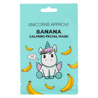 UNICORNS APPROVE قناع ورقي مهدئ بخلاصة الموز