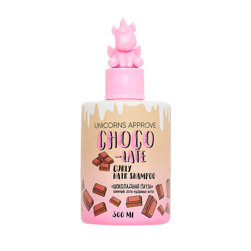 UNICORNS APPROVE Curly hair shampoo 300 ml Sorry I'm choco-late