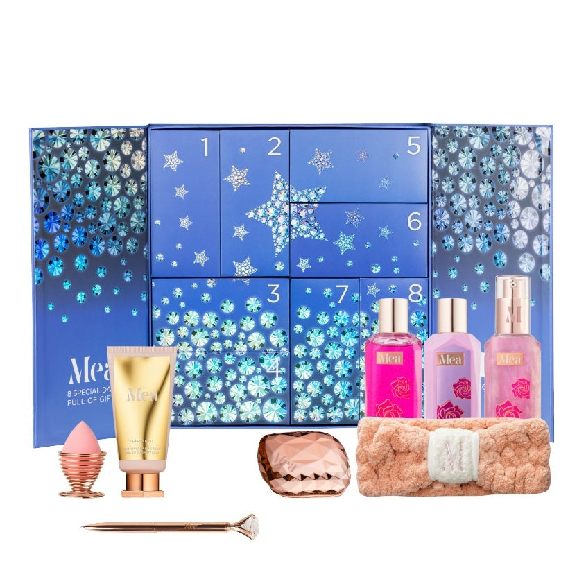 Set Mea Advent-calendar Diamonds (sh gel100ml, body milk100ml, parf spray100ml, hand cream50ml) – buy online