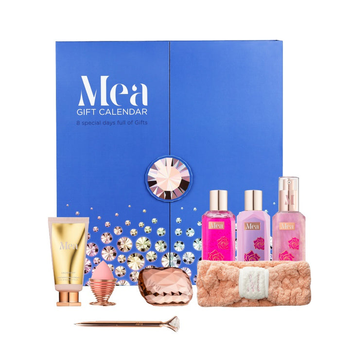 Body care kits Set Mea Advent-calendar Diamonds (sh gel100ml, body milk100ml, parf spray100ml, hand cream50ml)
