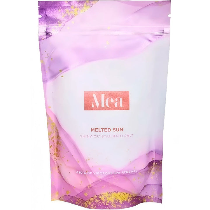 Body care products Shiny crystal bath salt Mea Melted sun, 450 g