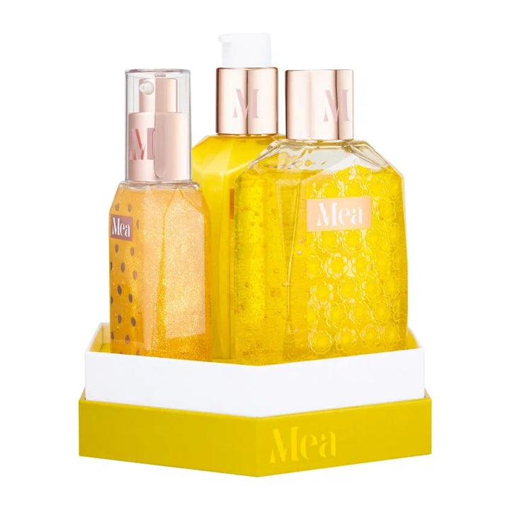 Body care products Set of 50 tube high diamond Unlimited mimosa(sh gel300ml, body milk300ml, parf gel 100ml)