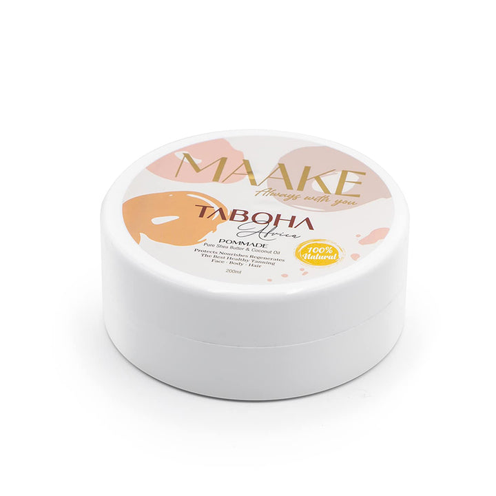 TABOHA AFRICA 3-IN-1 PURE SHEA BUTTER POMADE WITH COCONUT OIL 200G