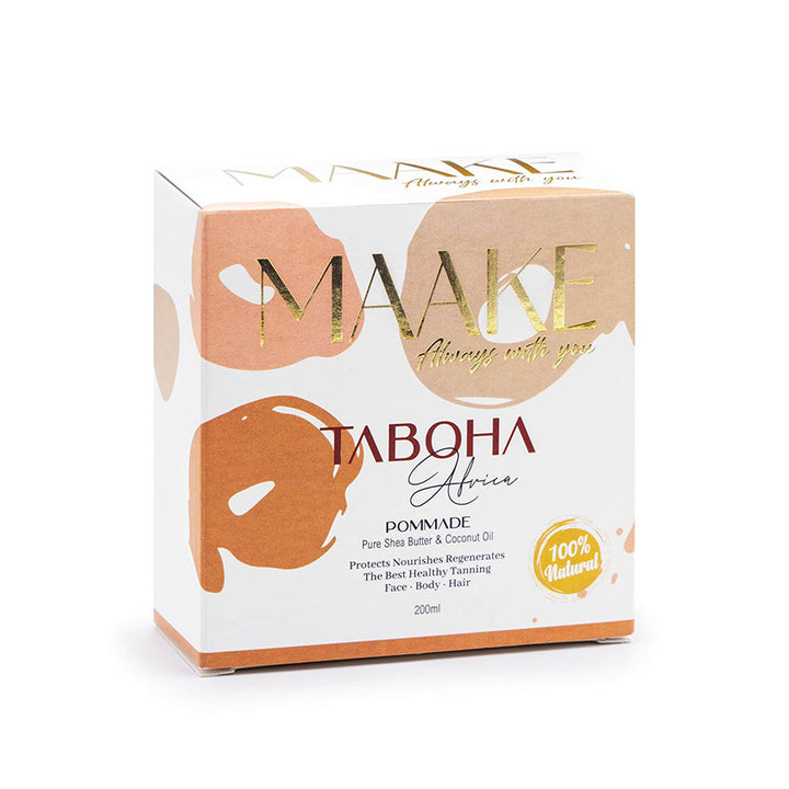 TABOHA AFRICA 3-IN-1 PURE SHEA BUTTER POMADE WITH COCONUT OIL 200G
