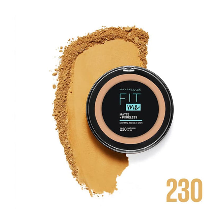 بودرة مايبيلين فيت مي مطفية وخالية من المسام