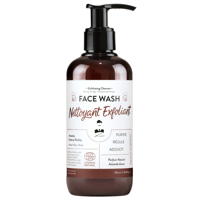 MONSIEUR BARBIER EXFOLIATING CLEANSER FACE WASH 250ML