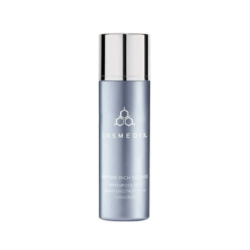 COSMEDIX PEPTIDE RICH DEFENSE MOISTURIZER WITH BROAD SPECTRUM SPF 50 SUNSCREEN 50ML