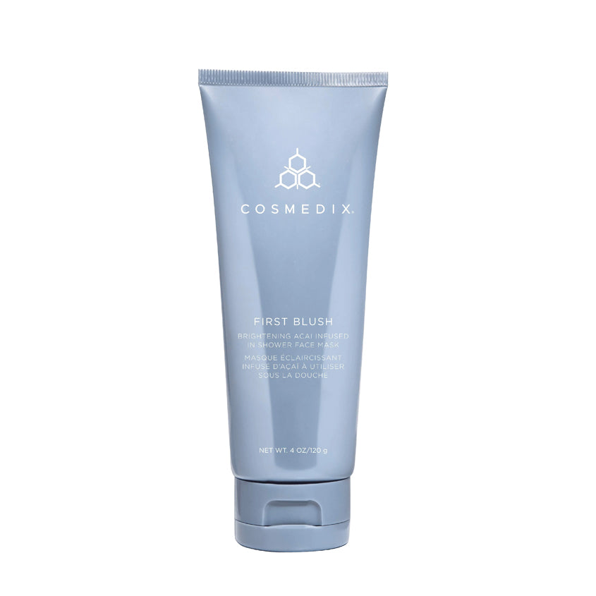 COSMEDIX قناع الوجه المُشرق المُضاف إليه الأساي أثناء الاستحمام من First Blush