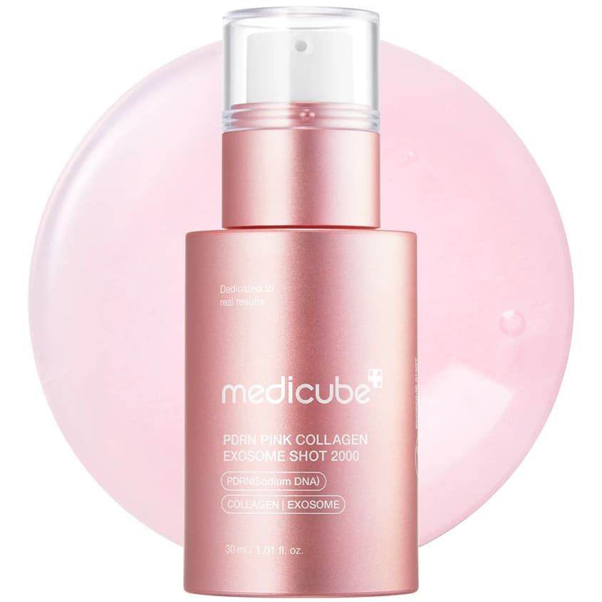 MEDICUBE PDRN PINK EXOSOME SHOT SERUM 2000, 30 ML – free delivery