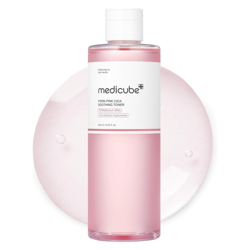 MEDICUBE تونر مهدئ بخلاصة السيكا الوردية من سلمون دي إن إيه بي دي آر إن، 150 مل – توصيل مجاني